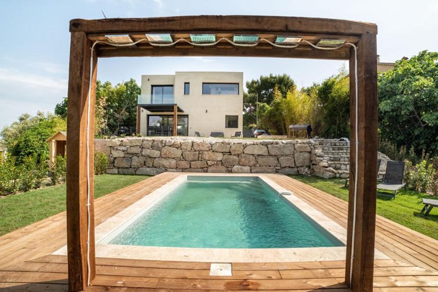 Saint Paul De Vence A La Vue Imprenable别墅 外观 照片